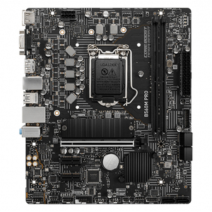 Carte mère de jeu <span class=keywords><strong>MSI</strong></span> <span class=keywords><strong>B560M</strong></span> PRO d'occasion avec socket LGA 1200, chipset B560, compatible avec les processeurs Ryzen de 10e et 11e génération Intel Core - Product Image 2