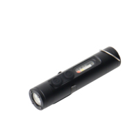 Lampe torche d'urgence mini 500LM UV étanche rechargeable avec clip magnétique et allume-cigare pour camping en extérieur