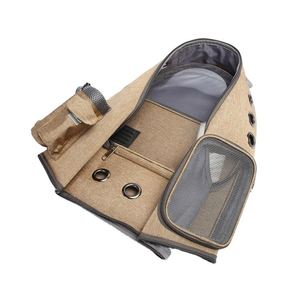 BSCI Factory Wholesale <b>Large</b> Capacity Ventilation Hood Pet <b>Carrier</b> <b>Cat</b> Bag Backpack Travel - Product Image 5