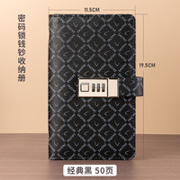 Reliure à anneaux en cuir PU personnalisé pour économiser de l'argent Livre de monnaie Classeur pour cartes à collectionner Cahier d'économie d'argent Classeur avec pochettes