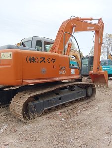 Excavadora diésel sobre orugas HITACHI ZX160 usada de alta calidad, fuerte capacidad de trabajo, precio de fábrica, motor de Importación, Venta Original - Product Image 2