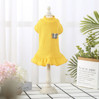 Tenue élastique et respirante en fourrure pour animaux de compagnie, vente directe, économique, avec jupes, pour chiens et chats, vente en gros, bonne qualité