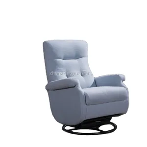 2024 recién llegados Baby Relax Nursery Swivel Glider Silla de tela