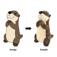 Peluche professionnelle de haute qualité personnalisée mascotte logo d'entreprise Anime jouets en peluche poupées personnalisation d'oreiller