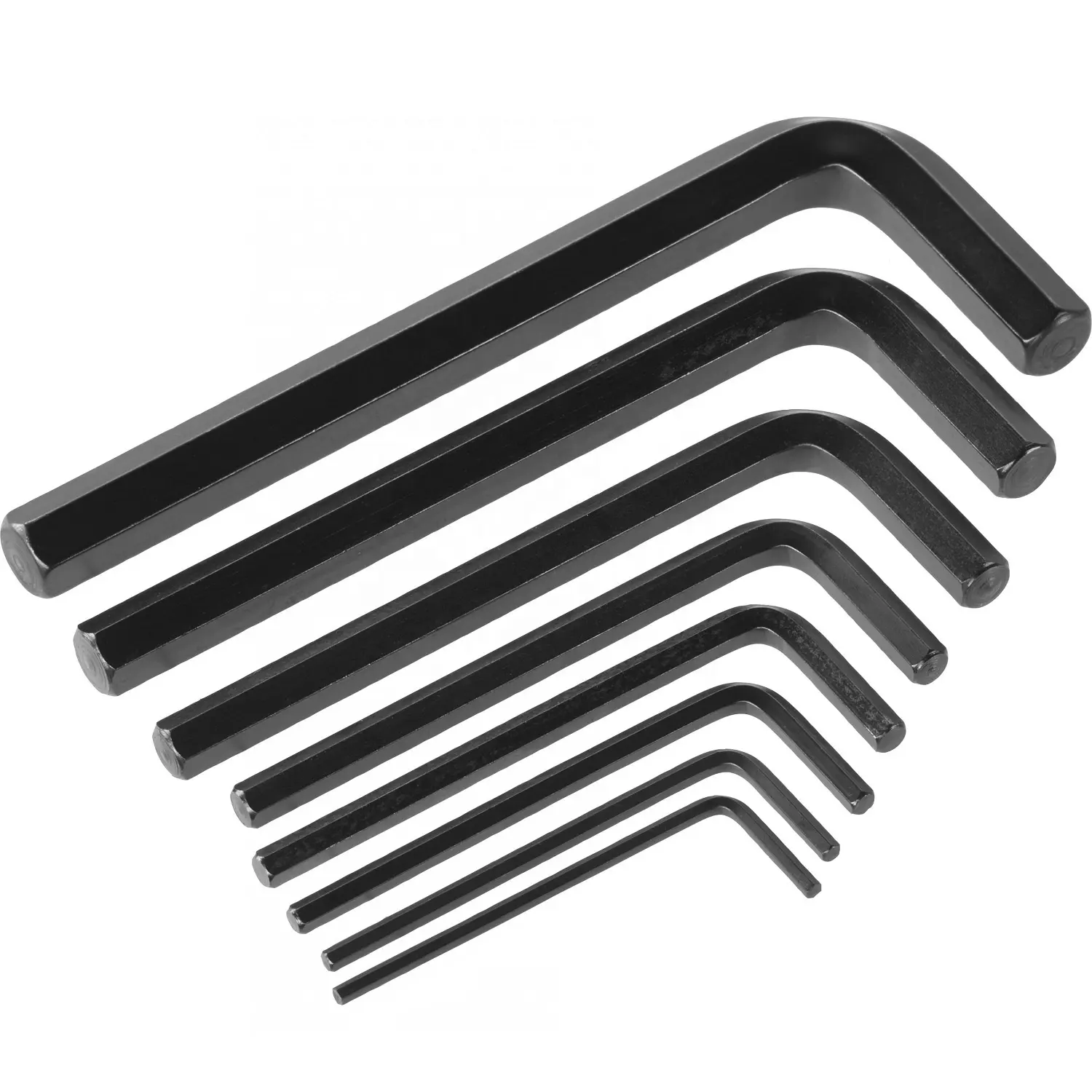 8 Pcs Allen Wrench L-Shaped Hex Key Set Wrench Steel Tools Hex Spanner for Repairing