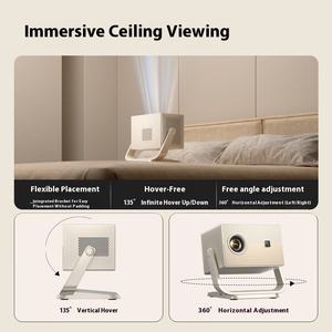 Portable Smart <strong>Projector</strong> 1080P 4K Ready <strong>WiFi</strong> Stereo <strong>Android</strong> 9 Mobile Home Theater Mini 3D - Product Image 3
