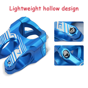 Xe Đạp Gốc Xe Đạp Leo Núi CNC Siêu Nhẹ Hợp Kim Nhôm Cường Độ Cao Rỗng Ngắn Thân 35Mm Tốc Độ Thả Riser - Product Image 4