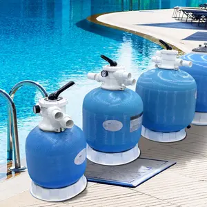 Fenlin ticari veya ev yüzme havuzu su arıtma sistemi fiberglas üst montaj yüzme havuzu için kum filtresi