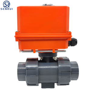<span class=keywords><strong>วาล์ว</strong></span>น้ำอัตโนมัติแบบมอเตอร์ ควบคุมด้วยลูกบอล UPVC ตัวกระตุ้นพลาสติกแบบสองทาง <span class=keywords><strong>วาล์ว</strong></span>ลูกบอลเกลียวไฟฟ้าแบบ PP PVC - Product Image 2