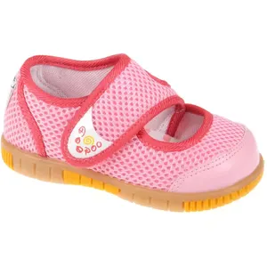 Los más nuevos colores caramelo malla bebé antideslizante suela blanda Niño Zapatos casuales zapatos de bebé lisos Unisex