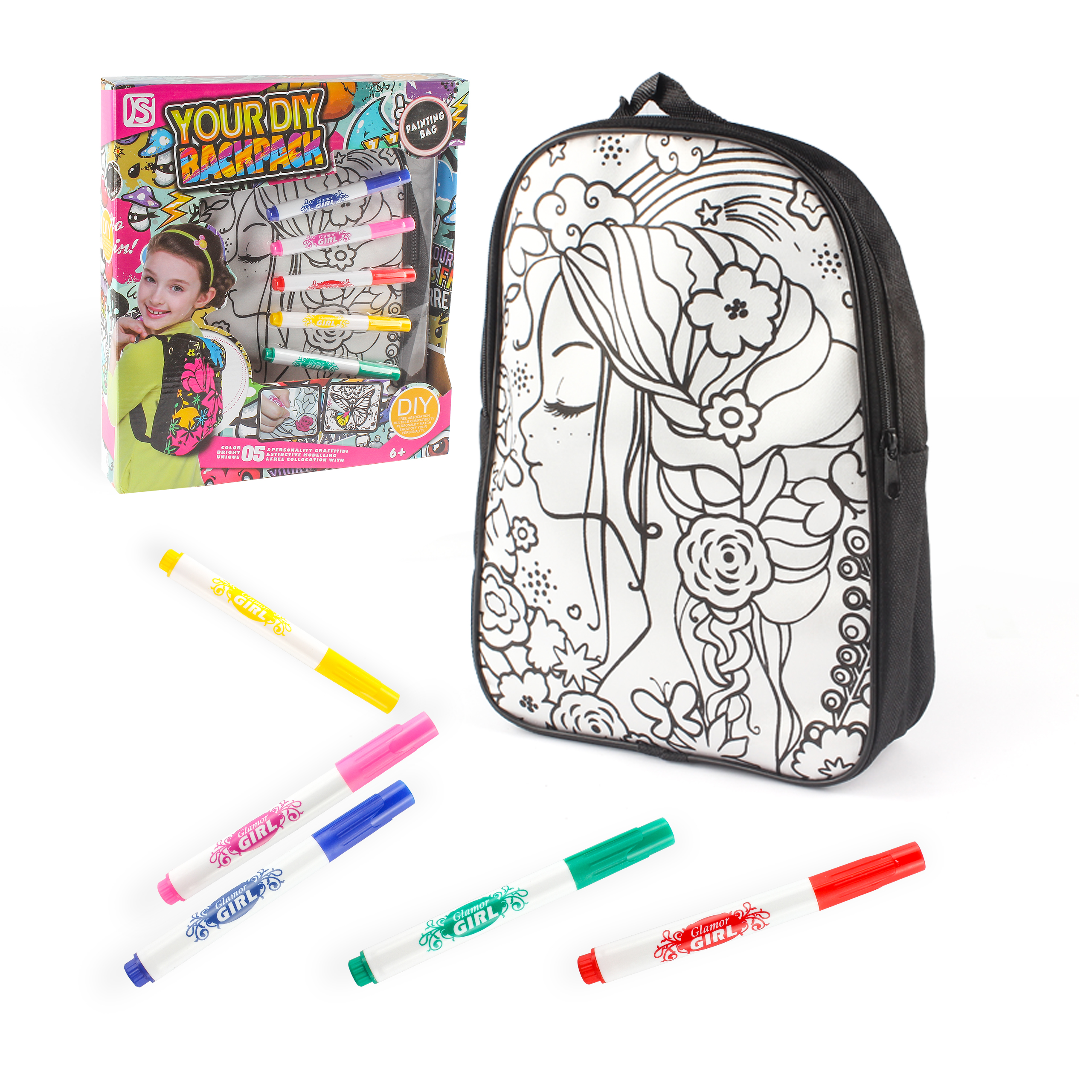 Dibujo de Mochila para Colorear - Dibujos.net