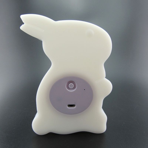Thermomètre numérique de chambre en plastique en forme de lapin, moniteur de température domestique avec affichage pour chambre de bébé - Product Image 2