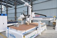 Routeur CNC pour la fabrication de meubles 1325 1530 à 4 axes avec système ATC et scie rotative pour le traitement complexe des panneaux de bois