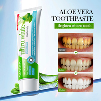 Dentifrice au sel de rose SADOER, blanchissant, contrôle du tartre, élimination de la plaque dentaire, soin des gencives
