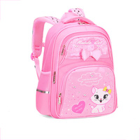 Schulranzen mit individuellem Logo für Mädchen, große Kapazität, Kinder-Notebook-Rucksack mit Cartoon-Druck
