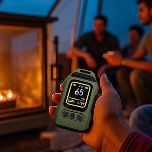 Ev & Rv yanıcı gaz için karbon monoksit dedektörü ile fonksiyonel taşınabilir Led kamp ışık - Product Image 2