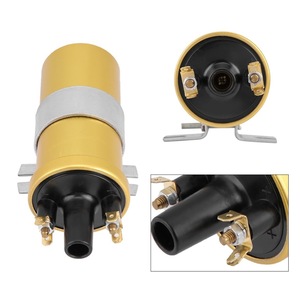 คอยล์จุดระเบิด DLB105 ACU105 12V แบบจุ่มน้ำมันเคลือบทอง สำหรับยานยนต์ ใช้แทนซ่อมแซม - Product Image 1