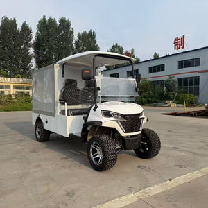 Heißer Verkauf: Elektrischer Sightseeing-Golfbuggy – Günstiger 4x4 Offroad 4-Sitzer Elektro-Golfwagen mit Laderaum - Product Image 2