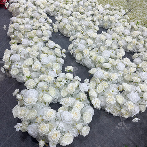 แหวนดอกไม้สีขาวสวยจัดงานแต่งงานบอลลูกบอลดอกไม้ประดิษฐ์ทำด้วยมือ - Product Image 3