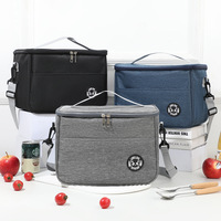 Sac isotherme portable à imprimé personnalisé pour le stockage des aliments Sac à lunch fourre-tout à isolation thermique étanche de grande capacité pour le bureau et les adultes