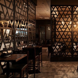 Tùy Chỉnh Kim Loại Sự Riêng Tư Màn Hình Phân Vùng <span class=keywords><strong>Laser</strong></span> Cắt Thiết Kế Trang Trí Nội Thất Phòng Khách Phòng Ăn Phòng Phân Vùng - Product Image 2