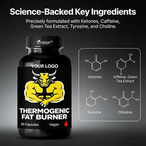 Капсулы-термогенераторы жира с экстрактом зеленого чая OEM/ODM для подавления аппетита и снижения веса для мужчин и женщин - Product Image 2