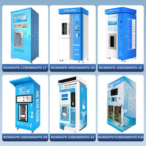 Máquina Expendedora Combinada de Agua por Ósmosis Inversa Eléctrica con Acceso por Ficha, Monedas y Tarjeta de Crédito <span class=keywords><strong>para</strong></span> Garajes y Exteriores con Monitoreo de TDS - Product Image 4