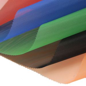 Tissu en maille de nylon 21 fils 100 % polyester personnalisé, doux et épaissi, pour vêtements de sport, respirant, tricoté, pour tentes et sacs - Product Image 5