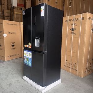 Réfrigérateur-congélateur à portes françaises noir 632L, 4 compresseurs, No Frost, avec distributeur d'eau, grande capacité 632L, spacieux, 4 portes - Product Image 6
