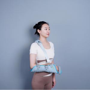 Attelle de soutien de la main et du poignet pour la fixation des fractures du poignet, en tissu et en nylon, immobilisateur de la main et de l'avant-bras - Product Image 1