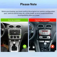 Radio Mobil Android untuk Ford C-Max/Focus/Fiesta/Connect/Fusion/Galaxy/Kuga/Mondeo/S-Max/Transit 7" Multimedia Carplay Navigasi