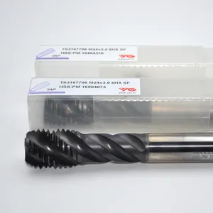 1ชิ้นเครื่องมือเกลียวร่องเคลือบ x HSS-PE เมตริกซ์ M24x3.0 6HX M20x2.5 SF 6HX เกลียว CNC SF - Product Image 1