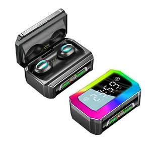 GQ03 Auriculares Bluetooth nuevo regalo transfronterizo Reloj Pantalla colorido juego de deportes electrónicos en la oreja inalámbrico Fone de ouvido Bluetooth