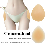 Accessoires de Sous-Vêtements Gainants à Taille Haute en Silicone pour Rehausser les Fesses et les Hanches, Grandes Tailles