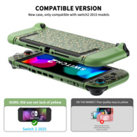 Casing Pelindung BJBT Seri Briar Soft-Touch Model Berongga untuk Nintendo Switch 2, Bahan PC Keras, Anti Guncangan, Anti Gores