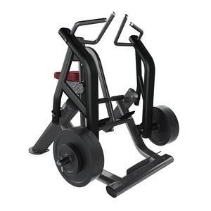 Máquina de entrenamiento comercial con carga de placas <span class=keywords><strong>para</strong></span> <span class=keywords><strong>espalda</strong></span>, <span class=keywords><strong>pecho</strong></span> <span class=keywords><strong>y</strong></span> brazos, tipo remo dividido <span class=keywords><strong>para</strong></span> ejercicio de remo sentado, de metal duradero <span class=keywords><strong>y</strong></span> seguro. - Product Image 1