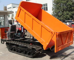 Super Promociones Mini Crawler Carrier Huerto agrícola Montaña diesel Todo terreno Pequeño camión volquete para la venta - Product Image 4