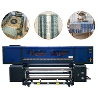 Impresora de Etiquetas Textiles de 1.8m de Ancho de Impresión, Nueva, con 8 Cabezales para Impresora de Sublimación I3200, Tinta Eco Solvente de Inyección Automática