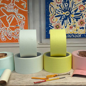 <span class=keywords><strong>Cinta</strong></span> adhesiva <span class=keywords><strong>de</strong></span> colores Fineline Auto Paint Paper <span class=keywords><strong>Cinta</strong></span> <span class=keywords><strong>Papel</strong></span> Enmascarar Fita Crepe Automotiva Tape - Product Image 1