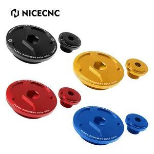 NiceCNC ATV Engine Cover Cap Plug Kit For Yamaha Raptor 700 2006-2023 700R 2009-2022 2023 2024 YZ250F YZ450FX 2016-2023