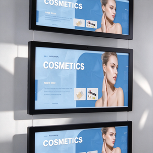 Display Digitale Android WiFi LCD per Centri Commerciali, Segnaletica Digitale Commerciale Multi-Formato e Multi-Schermo, Display Digitali Sospesi con Riproduzione <span class=keywords><strong>Video</strong></span> in Loop - Product Image 2