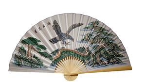 Éventail pliant géant en bambou imprimé sur mesure, style chinois, écologique (90x160cm) pour fond mural, cadeaux d'entreprise et de maison - Product Image 3