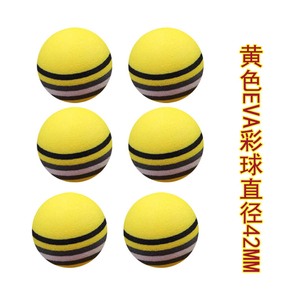 Manufactory Custom Rainbow Colorful Durable Soft 35mm EVA Foam <strong>Dog</strong> &amp; Cat <strong>Ball</strong>-Soft Toy Chew Toy - Product Image 4