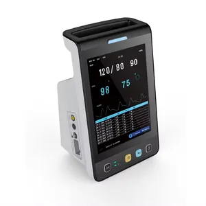 Wholesale 2024 6 Parameters 8 Inch Bedside Monitoring Machine for Hospital ICU Outpatient Transport