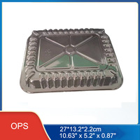 Cubiertas de Plástico para Recipientes de Aluminio, Tapas Transparentes Desechables para Bandejas de Aluminio, Tapas de Domo, Cubiertas de Plástico Transparente, Resistentes
