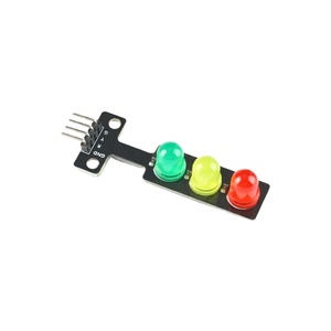Nouveau module d'affichage LED Mini 5V pour feux de circulation Arduino, rouge, jaune, vert, LED RGB F5 5mm - Kit électronique DIY pour feux de circulation - Product Image 1