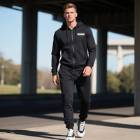 Survêtements personnalisés pour hommes survêtements 2 pièces décontracté athlétique jogging fermeture éclair complète survêtements couple femmes survêtements de golf