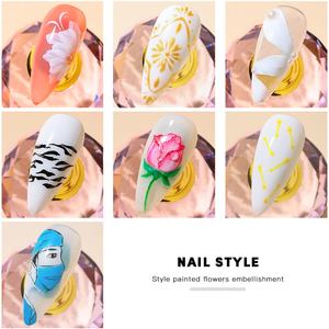 JTING Gel Peinture Ongles Haute Pigmentation 12 Couleurs 5g, Vernis Gel UV OEM pour Nail Art Personnalisable à Prix Abordable - Product Image 5