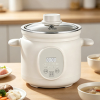 Cuisinière à riz électrique intelligente 2,3 L avec écran tactile LED - Multifonctionnelle pour la cuisine à domicile, cuisson rapide et contrôle de la température