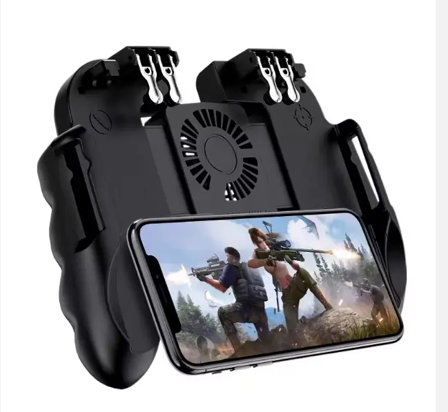 2024 Mobile Controller Trigger für Smartphone Mobile Game Controller mit 4 Triggern für Gaming Grip Gamepad